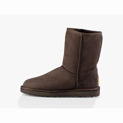 Botas UGG Classic Short II Mulher Chocolate | PT-NROHA